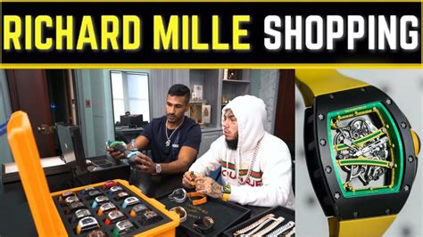 6ixnine richard mille|6ix9ine timepiece trading.